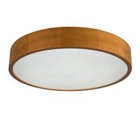 Kanlux Plafonnier Jasmin rond - Bois clair