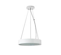Kanlux Plafonnier rond bois - Blanc