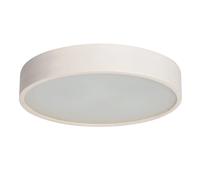 Kanlux Plafonnier rond bois Jasmin - Blanc
