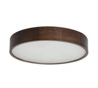 Kanlux Plafonnier rond Jasmin - Bois foncé