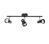 Kanlux Spot intérieur 3 lampes - Noir