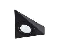 Kanlux Spot sous-meuble ZEPO - Acier Noir - G4 - 12V - 130x130mm