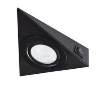 Kanlux Spot sous meuble ZEPO - Acier Noir - Montage Saillie - G4-130x130mm