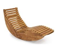 Kanpur Garden Point chaise longue moderne en bois d'acacia