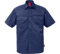 Kansas Chemise à manches courtes 7387 B60 Bleu marine XL