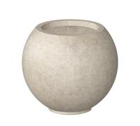 Kante Jardinière Ronde, béton Vieilli, 27,9 cm de diamètre x 23,9 cm de Hauteur