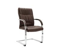 vidaXL Kantoorstoel kunstleer bruin289343 Brun G