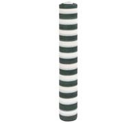 Kaorsrow Brise-vue vert et blanc - 1,5 x 25 m - En polyéthylène haute densité - 195 g/m² - Pour jardin, balcon, terrasse et clôture, filet d'ombrage respirant et protection contre le vent