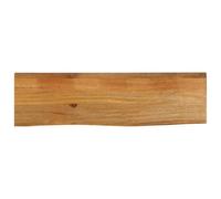 Kaorsrow Plateau de table en bois massif - 100 x 20 cm - Bois de manguier | Planche de bord d'arbre unique en bois dur tropical pour le salon et la cuisine, combinable de manière flexible avec les