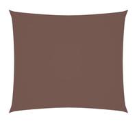 Kaorsrow Voile d'ombrage rectangulaire - 2 x 2,5 m - Tissu Oxford robuste - Protection solaire et distributeur d'ombre - Pour jardin, terrasse, balcon et extérieur - Résistant au vent - Marron