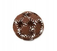 Kapaga - Boules de Jardin rouillées - Boules pour l'extérieur - Décoration Vintage - Rouille - Trèfle 40 cm