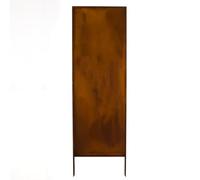 Kapaga - Paravent Métal - 160 cm x 50 cm - Corten - Effet Rouillé Paravent pour Jardin - Élément de Paravent - Mur de Protection - Décoration de Jardin - Clôture - Rouille (Propre)