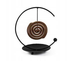 Kapaga Porte-encens en spirale pour moustiques | Spirale anti-moustiques - Spirale d'encens anti-moustiques - Support en métal pour bobine de moustiques