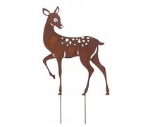 Kapaga - Sculpture de jardin en rouille - Métal - Renardon - Hauteur 60 cm | Figurine d'animal, figurine décorative - Décoration de jardin - Décoration de jardin