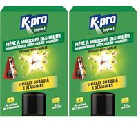 Kapo 3026 insecticides piège à mouches des fruits, voir photo (Lot de 2)