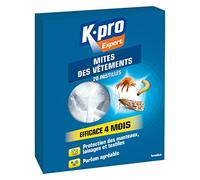KAPO Pastilles Anti-Mites - Efficace 4 Mois - Protection des Manteaux, Lainages et Textiles - Parfum Agréable - Protègent Efficacement - Sachet Individuel, Voir Photo