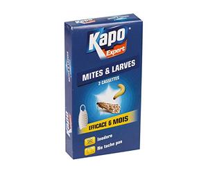 KAPO - Pièges ANTI MITES et LARVES de MITES des Vêtements x 2 pièces à suspendre