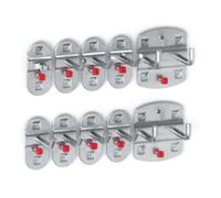 Kappes Assortiment de porte-outils 10-pcs. revêtu plastique p. panneaux perforés 7 croc Quantité:1