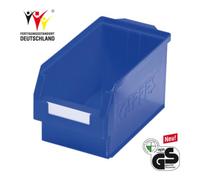 Kappes Boîtes de rangement ouvertes L350xl200xH200mm PE bleu Quantité:1