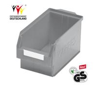 Kappes Boîtes de rangement ouvertes L350xl200xH200mm PE gris Quantité:1