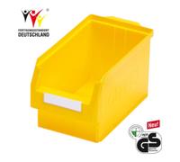 Kappes Boîtes de rangement ouvertes L350xl200xH200mm PE jaune Quantité:1