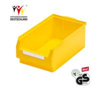 Kappes Boîtes de rangement ouvertes L500xl300xH200mm PE jaune Quantité:1