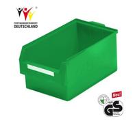 Kappes Boîtes de rangement ouvertes L500xl300xH250mm PE vert Quantité:1
