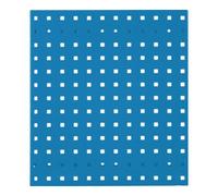 Kappes Panneau perforé l.450xL500mm bleu ciel, RAL 5015 Quantité:1
