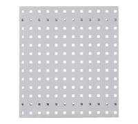Kappes Panneau perforé l.450xL500mm gris clair, RAL 7035 Quantité:1