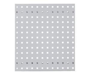 Kappes Panneau perforé l.450xL500mm gris clair, RAL 7035 Quantité:1
