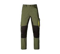 Kapriol Kavir Pantalon de travail léger et résistant, poches porte-genouillères, porte-mètre, poche cargo, coupe slim