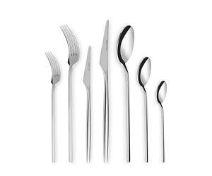Karaca Look Ensemble de Couverts 84 Pièces pour 12 Personnes avec Ensemble de Couverts 316 Premium Box, 18/10, Antirouille, Durable, Résistant à la corrosion, Passe au lave-vaisselle
