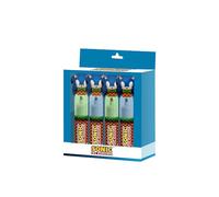 KARACTERMANIA Sonic The Hedgehog Mix-Pack de 4 Surligneurs: Vert et Bleu Foncé