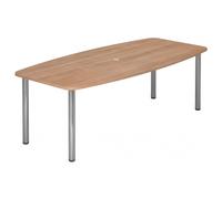 KARAT 22 C - Karat Noyer 220 x 103 avec pied en chrome