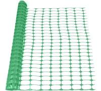 KARAT | Grillage avertisseurs - Clôture de Chantier - Clôture d'étang - Clôture de Protection - Filet de Protection de Parterre - Filet avertisseur Plastique | Vert, 30 m