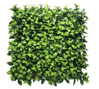 KARAT | Mur Végétal Artificiel Intérieur | Haie Artificielle | Panneaux Muraux | Toile de Fond | Décoration Murale Jungle Tropicalee | Gardénia, 50 x 50 cm