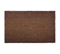 KARAT Paillasson pour intérieur et extérieur, 90x150 cm Marron XXL Hauteur 24mm, paillasson en fibres de coco extra épais, paillasson anti-salissure avec dos antidérapant pour porte d’entrée