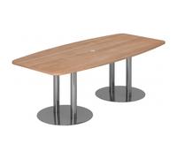 KARAT S 22 C - Karat Noyer avec pied à socle/chrome 220 x 103
