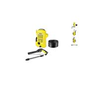 KARCHER 16730100 - Nettoyeur haute pression compact - 110 bars - 360 l/h - Flexible 3 m - Faible bruit - 3 accessoires - Poignée ergonomique - Édition Universelle