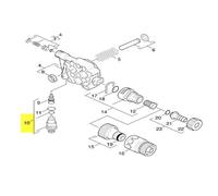 KARCHER. ENSEMBLE KIT SOUPAPE. Ref: 90011350
