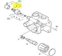 karcher joint torique 8.0 x 2.0 pour nettoyeur haute-pression - 63621010 G