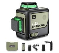 Niveau Laser L12-360G à Lignes vertes 360° + accessoires - KARDONE - L12-360G