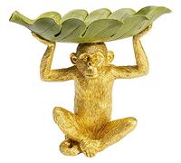 Kare Design Coupe déco Banana Leaf, Vert, 22x24x14 Cm, Article Cadeau déco Coupe décorative Accessoire déco, Vide-Poches, Déco de Table, Objet Design Premium, Design Moderne, Salon