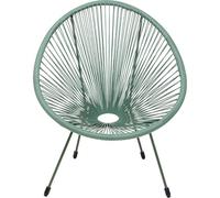 Kare Design Fauteuil de Jardin Acapulco Mono Vert