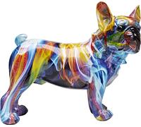Kare Design Figurine déco Frenchie, Multicolore, 22x24x12 Cm, Article Cadeau déco Statue déco Accessoire déco, Statue pour la Maison, Objet de Collection, Déco de Table, Design Moderne, Salon