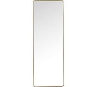 Kare Design Miroir Curve rectangulaire 200x70cm Laiton