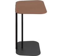 Kare Design Table d'appoint Hedi - Couleur Bois - Moderne - Table Basse - Structure en Acier - Table de canapé - Chambre à Coucher, Salon, Bureau à Domicile - 55 x 61 x 39 cm (H x l x P)