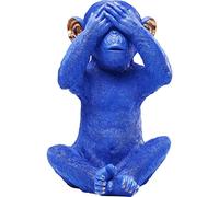 Kare Design - Tirelire chimpanzé Bleu MIZARU