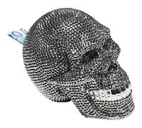 Tirelire Skull Crystal argentée Kare Design