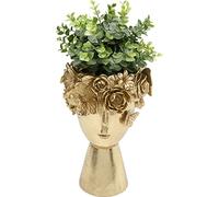 Kare Flowercrown Vase décoratif Design pour Fleurs séchées Doré 31 cm (H)